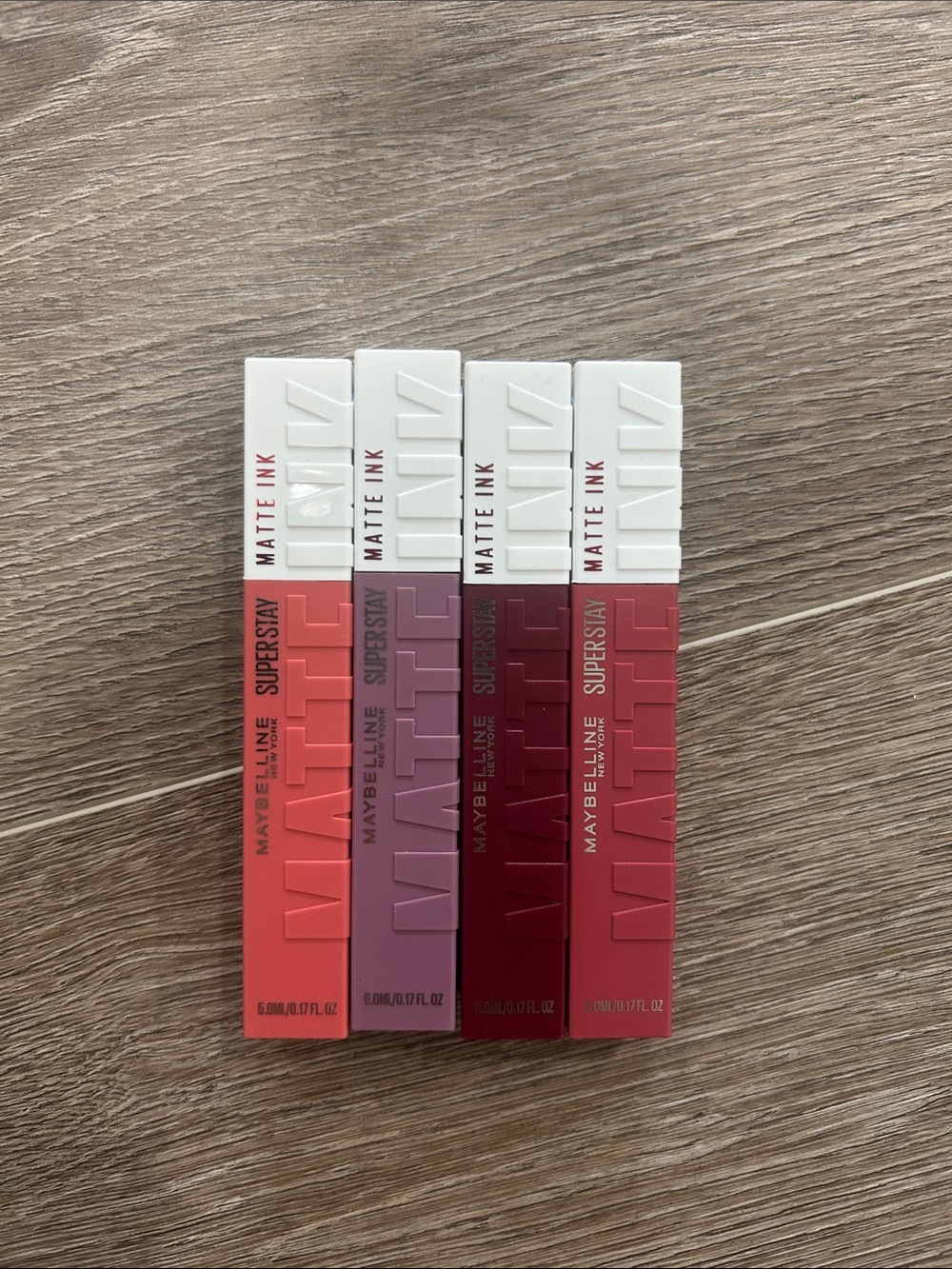 NEW 4X Maybelline Matte Ink Liquid Lipstick Set 🌸🌸 FIRM PRICE 🌸🌸
